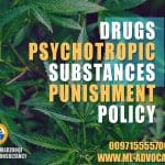 Drugs Psychotropic Substances Punishment Policy